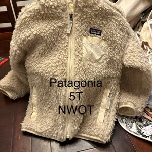 Patagonia Beige Fleece Jacket